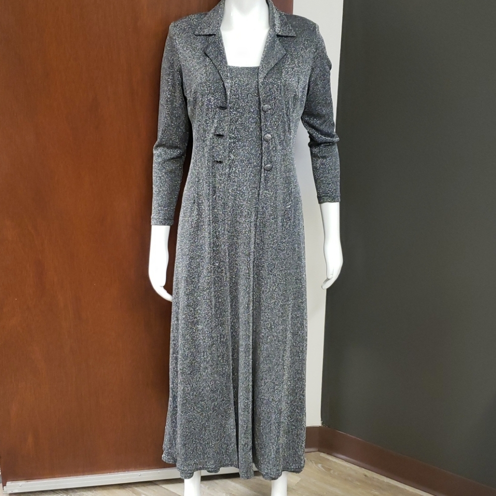 2 piece maxi dress